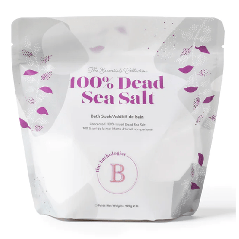 The Bathologist 100% Dead Sea Salt Bath Soak Unscented 907g - YesWellness.com