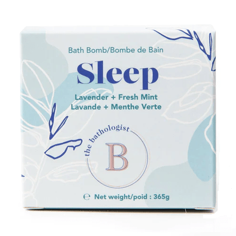 The Bathologist Sleep Bath Bomb Lavender + Fresh Mint 365g - YesWellness.com