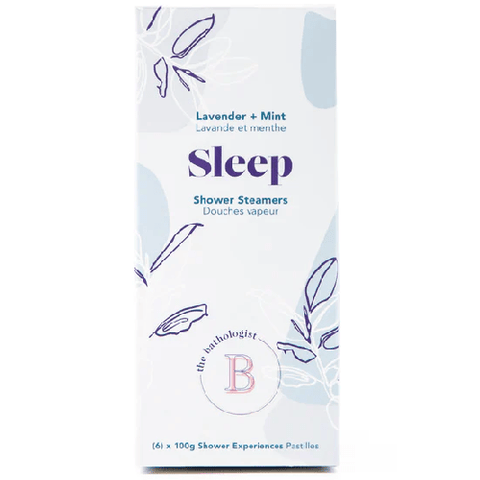 The Bathologist Sleep Shower Steamers Lavender + Mint 6 x 100g Pastilles - YesWellness.com