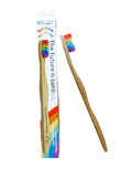 The Future Is Bamboo Adult Soft Bamboo Toothbrush - Rainbow - YesWellness.com