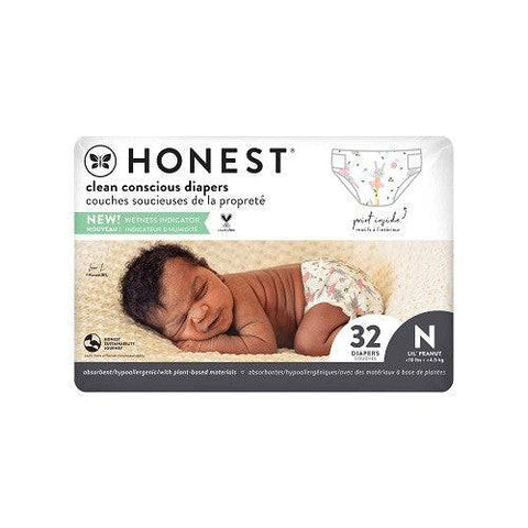 The Honest Company Diaper Size 0 NB - Tutu Cute