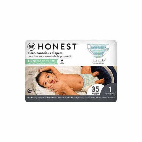 The Honest Company Diaper Size 1 - Teal Tribal