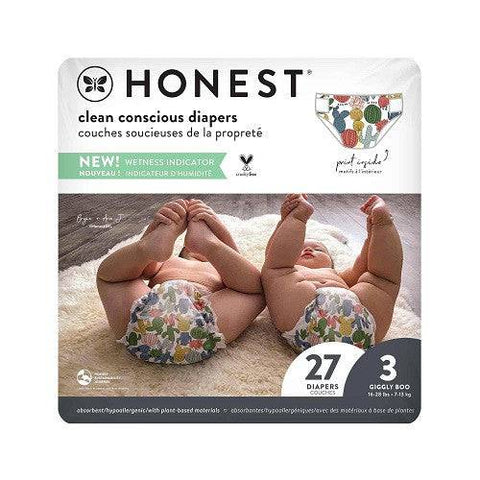 The Honest Company Diaper Size 3 - Cactus Cuties