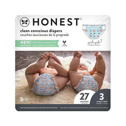 The Honest Company Diaper Size 3 - Feeling Nauti