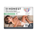The Honest Company Honest Clean Conscious Diapers - Painted Feathers Size 5 (20 Count) - YesWellness.com