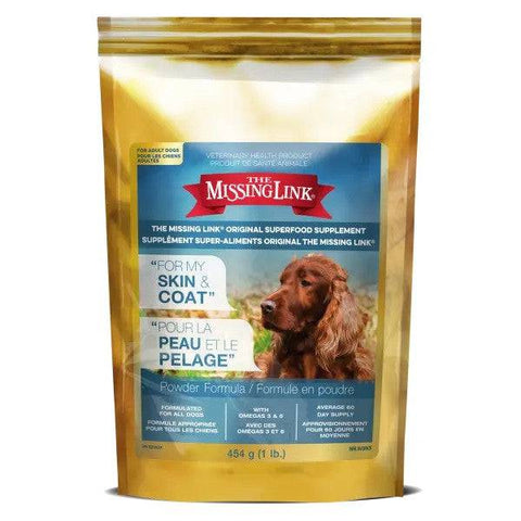 Expires January 2026 Clearance The Missing Link Original Superfood supplement "For my Skin & Coat" powder 454g (1LB)