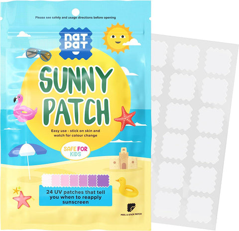 Expires April 2026 Clearance The Natural Patch Co. SunnyPatch UV-Detecting Patch - Pack of 24