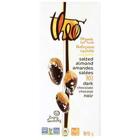 Theo Organic and Fair Trade 70% Dark Chocolate - YesWellness.com