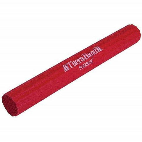 TheraBand FlexBar Resistance Bar Red (10 lbs of force) - YesWellness.com
