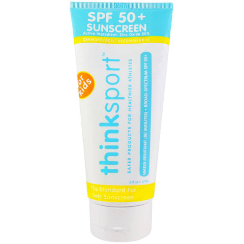 Thinksport Kids Safe Sunscreen SPF 50+ - YesWellness.com