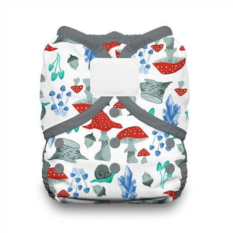 Thirsties Duo Wrap Hook and Loop Diaper - Forest Frolic - YesWellness.com