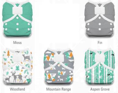 Thirsties Duo Wrap Hook and Loop Diaper Package Mountain Range Size One - YesWellness.com