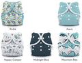 Thirsties Duo Wrap Snap Diaper Package Birdie (5 Diaper Pack) - Size Two - YesWellness.com