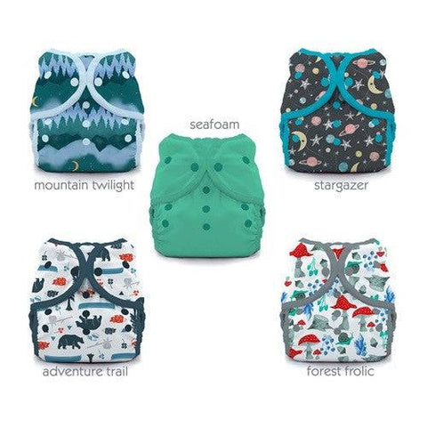 Thirsties Duo wrap Snap Diaper Package - Bundle of Adventure - Size Two - YesWellness.com