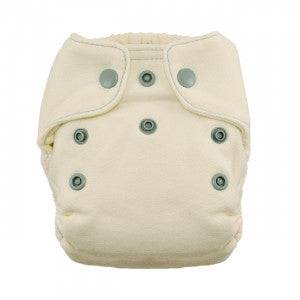 Thirsties Natural Newborn Fitted Snap Diaper Fin 5 to 14 lbs - YesWellness.com