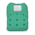 Thirsties Natural One Size All In One Hook and Loop Diaper - Seafoam - YesWellness.com