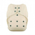 Thirsties Natural One Size Fitted Snap Diaper Fin 8-40 lbs - YesWellness.com