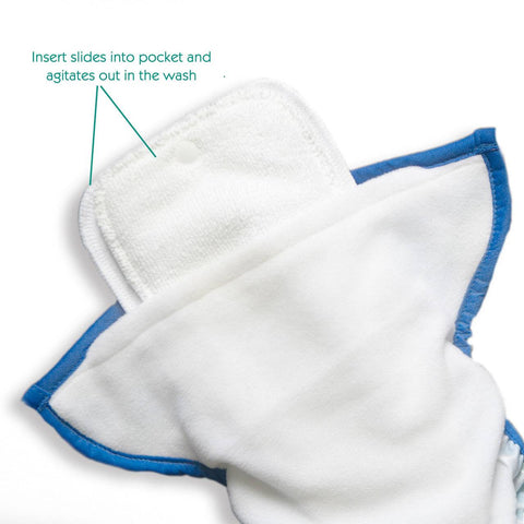 Thirsties Natural One Size Hook and Loop Pocket Diaper - Rainbow - YesWellness.com