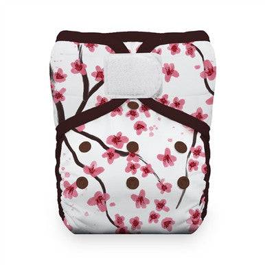 Thirsties Natural One Size Hook and Loop Pocket Diaper - Sakura - YesWellness.com