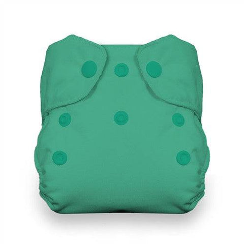 Thirsties Newborn One Size All In One Snap Diaper - Seafoam - YesWellness.com
