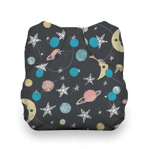 Thirsties Newborn One Size All In One Snap Diaper - Stargazer - YesWellness.com
