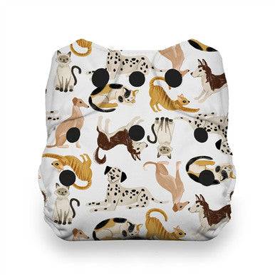 Thirsties One Size All In One Snap Diaper - Pawsitive Pals - YesWellness.com