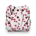 Thirsties One Size All In One Snap Diaper - Sakura - YesWellness.com
