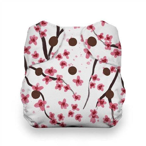 Thirsties One Size All In One Snap Diaper - Sakura - YesWellness.com