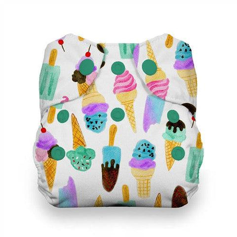 Thirsties One Size All In One Snap Diaper - We All Scream - YesWellness.com