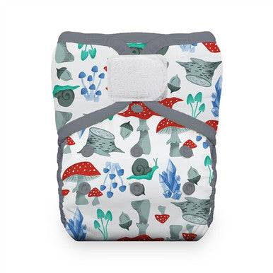 Thirsties One Size Hook and Loop Pocket Diaper - Forest Frolic - YesWellness.com