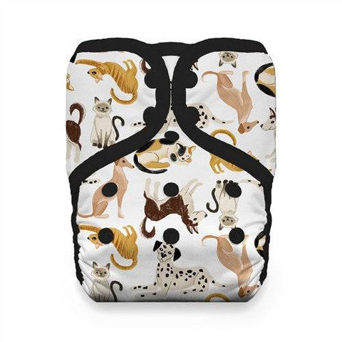Thirsties One Size Snap Pocket Diaper - Pawsitive Pals - YesWellness.com