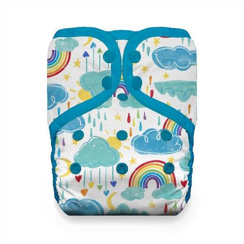 Thirsties One Size Snap Pocket Diaper - Rainbow - YesWellness.com