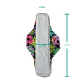 Thirsties Organic Cotton Menstrual Pad Floral 2-Pack Bundle - YesWellness.com