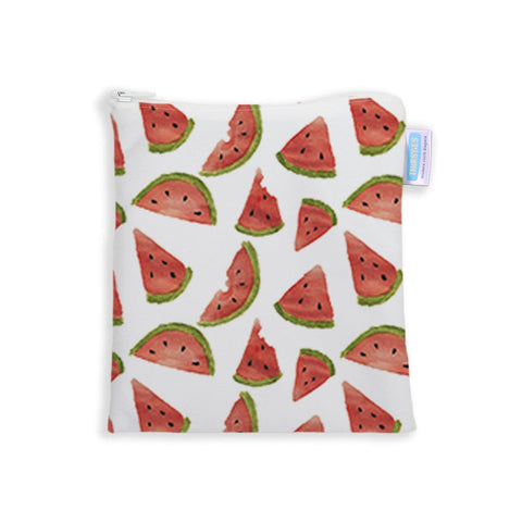 Thirsties Reusable Sandwich & Snack Bag - Melon Party - YesWellness.com