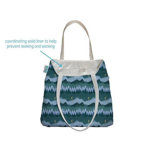 Thirsties Simple Tote Bag - Mountain Twilight - YesWellness.com