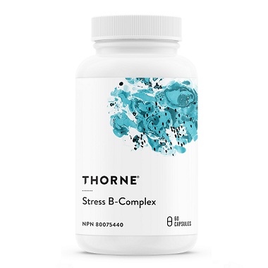 Thorne Research Stress B-Complex 60 capsules - YesWellness.com