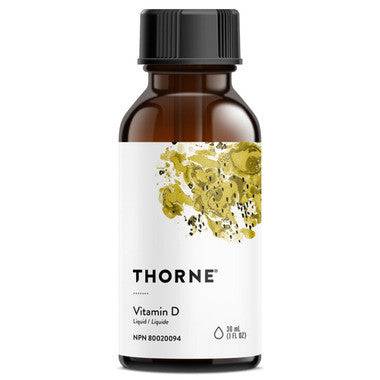 Thorne Research Vitamin D Liquid 30mL - YesWellness.com