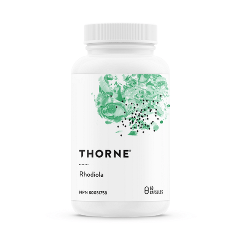 Thorne Rhodiola - 60 Veg capsules - YesWellness.com