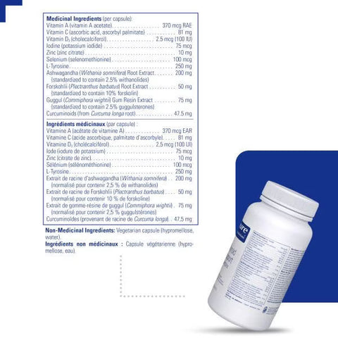 Pure Encapsulations Thyroid Support Complex 60 Veg Capsules