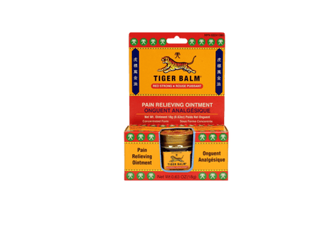 Tiger Balm Pain Relieving Ointment Red Strong 18 grams - YesWellness.com