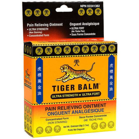 Tiger Balm Pain Relieving Ointment Ultra - YesWellness.com