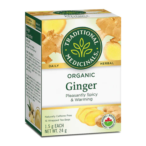 Traditional Medicinals Organic Ginger Tea 16 Tea Bags