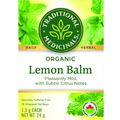Traditional Medicinals Organic Lemon Balm Tea 16 Bags - YesWellness.com