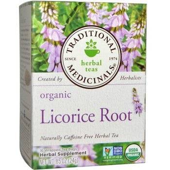 Traditional Medicinals Organic Licorice Root 16 Tea Bags - YesWellness.com
