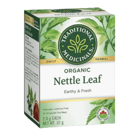 Traditional Medicinals Organic Nettle Leaf Tea 16 Bags - YesWellness.com