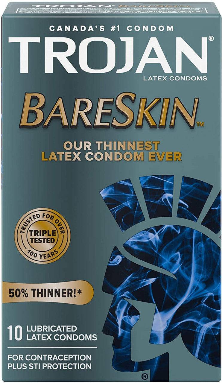 Trojan BareSkin Lubricated Latex Condoms Trojan BareSkin Lubricated Latex Condoms