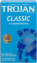 Trojan Classic Lubricated Latex Condoms Trojan Classic Lubricated Latex Condoms