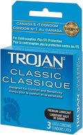 Trojan Classic Lubricated Latex Condoms Trojan Classic Lubricated Latex Condoms