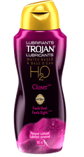 Trojan Lubricants Water-Based H2O Closer Infused with Vitamin E Person Trojan Lubricants Water-Based H2O Closer Infused with Vitamin E Person