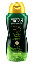 Trojan Lubricants Water-Based H2O Sensitive Touch Infused with Aloe & Vitamin E Personal Lubricant 163mL - YesWellness.com